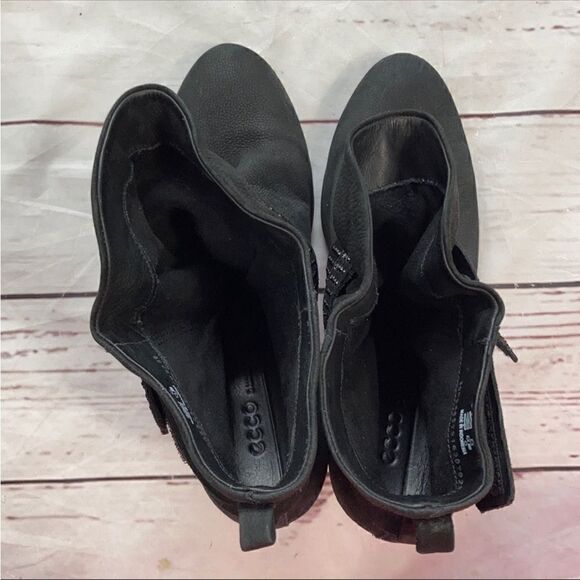 Ecco Slouch 75 Shape Bling Black Booties - Picture 12 of 15